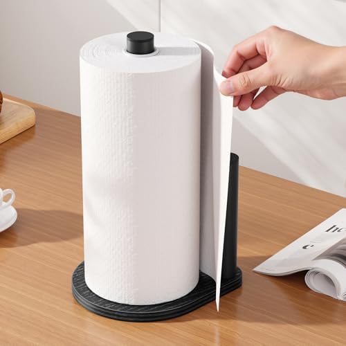 Kitchen Paper Towel Holder, Paper Towel Roll Holder, Waterproof, Quick Assembly - Image 2
