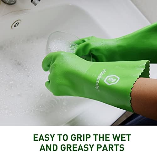 HANDLANDY Chemical Gloves, Heavy Duty Cleaning Gloves - Image 5