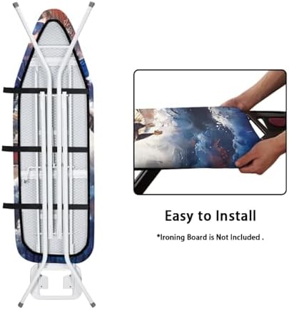 GLENLCWE American Flag Bold Eagle Ironing Board Cover, 54x15 inches, 4th of - Image 4