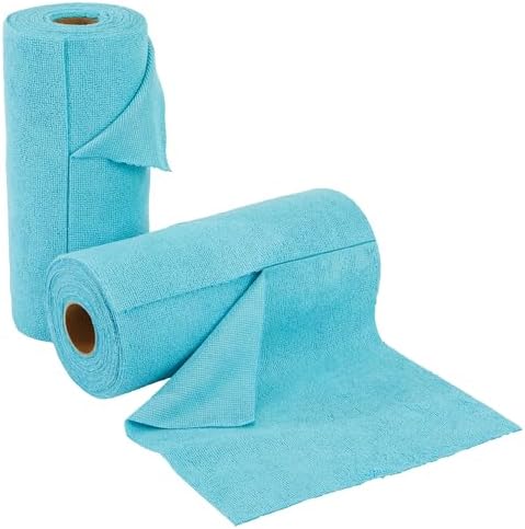 Ironton Microfiber Towels Roll, 11in. x 11in., Lint Free, Auto Detailing by Ironton