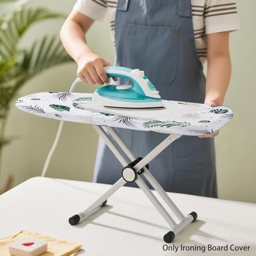 Green Leaf Mini Ironing Board Cover Stretchy Iron Heat Shield - Image 2