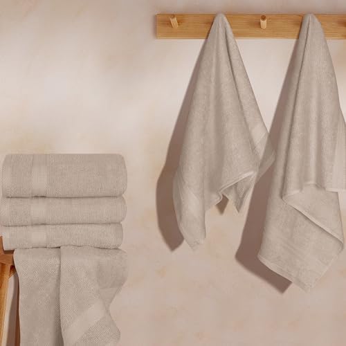 GLAMBURG Ultra Soft 6-Piece Hand Towel Set 16x28-100% Ringspun Cotton - Image 3
