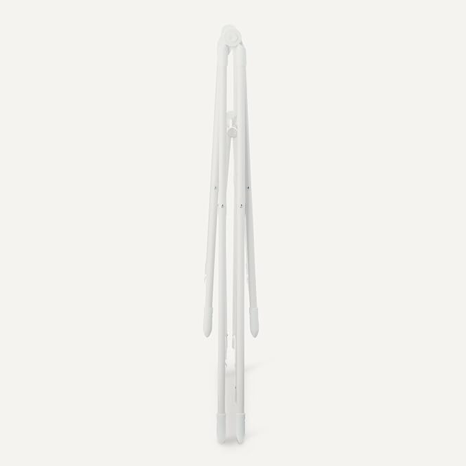 Amazon Basics Foldable Space-Saving 2-Wing Metal Clothes Drying Rack, - Image 3