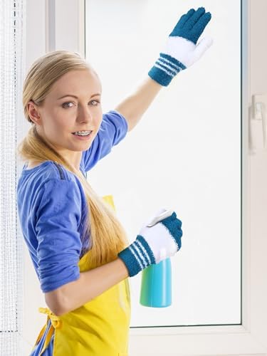 Patelai 3 Pairs Microfiber Dusting Gloves - Image 2