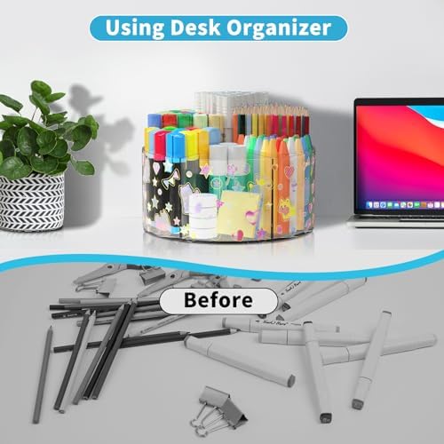 Acrylic Pen Holder for Desk Organizer Holder - Image 6