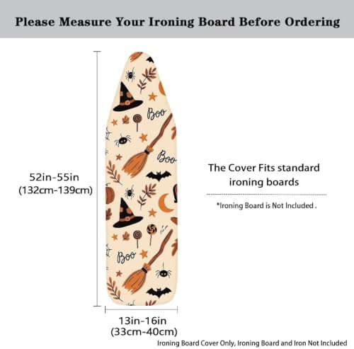 Witch Hat Ironing Board Cover Extra Thick Heavy Duty Padded 3 Layers, Ironing - Image 5
