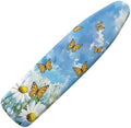 Butterfly Daisy Pattern Ironing Board Cover Soft Ironing Board Cover, Non Stick by PJHEQOXE