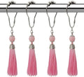Boho Shower Curtain Hooks Set of 12 by SmallUpgradesBetterLiving