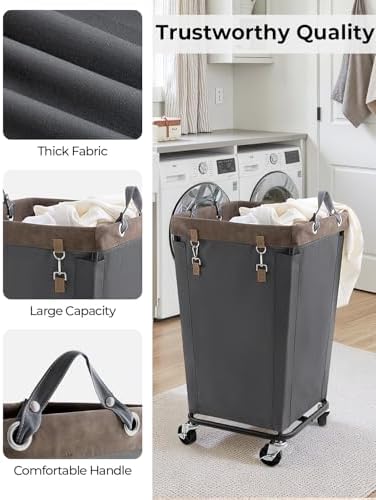 StorageWorks 160L Laundry Basket - Image 3