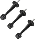 HOMOTEK 3 Pack Heavy Duty Solid Rigid Door Stop by HOMOTEK
