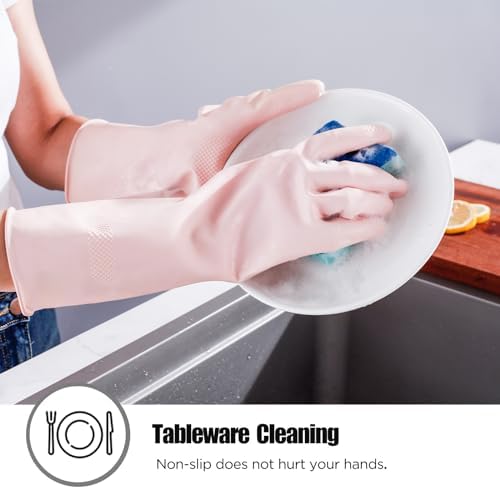 Rubber Gloves for Household, Dishwashing Gloves for Kitchen - Image 4