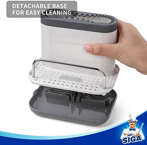 MR.SIGA Sink Caddy, Kitchen Sink Organizer Sponge Holder - Image 5