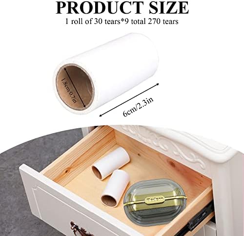 Lint Roller Refills, Extra Sticky Sheets - Image 2