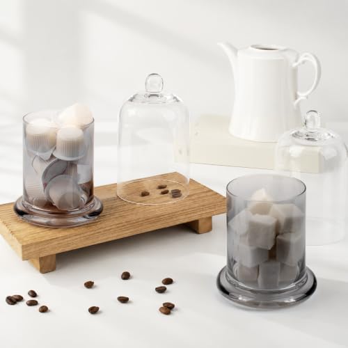 rejomiik Qtip Holder Glass Apothecary Jars - Image 7