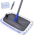 Masthome 16" Large Microfiber Mop, Floor Flat Mop Dry and Wet Use by Masthome