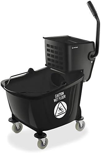 Dryser Commercial Side Press Wringer Combo Mop Bucket, 33 Quart by Dryser
