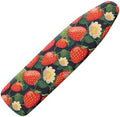 Vivid Strawberry Print Stain Resistant Polyester Ironing Covers, Cartoon Red by Daulesho