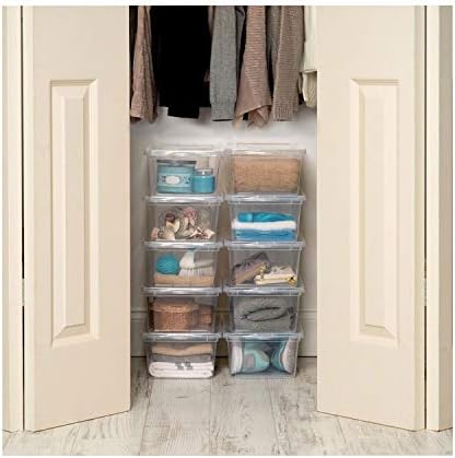 IRIS USA 12-Pack 7 Qt Storage Bins - Image 2