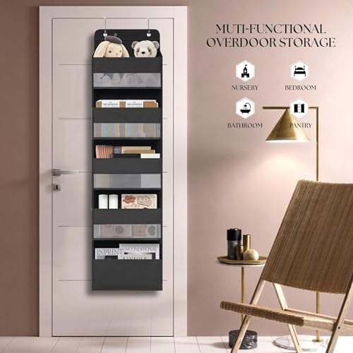 TYMENSH Black Over Door Organizer - Image 6