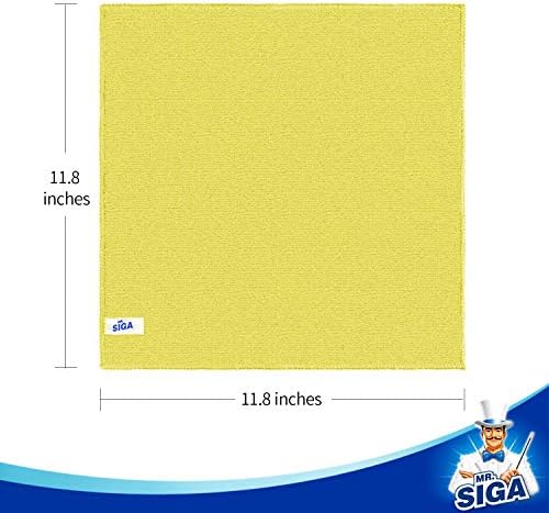 MR.SIGA Microfiber Cleaning Cloth, All Purpose Cleaning Towels - Image 3