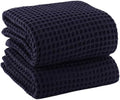 PÜSKÜL Natural 100% Turkish Cotton Waffle Bath Towels Set of 2, Extra-Large by P%C3%BCsk%C3%BClTextile