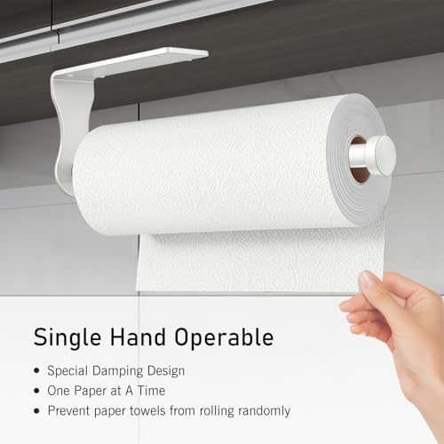 SetSail Paper Towel Holder, Paper Towel Holder Under Cabinet - Image 3