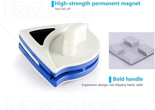 Magnetic Window Cleaner Tool Glass Wiper, Double Sided Window Cleaner Windows - Image 5