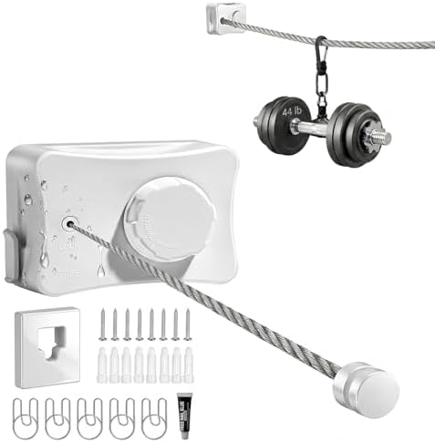 Retractable Clothesline Indoor Outdoor by Tapsawp