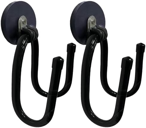 Pmsanzay 2 Pack Strong Magnetic Garage Storage Hooks, Heavy Duty Magnet - Image 2