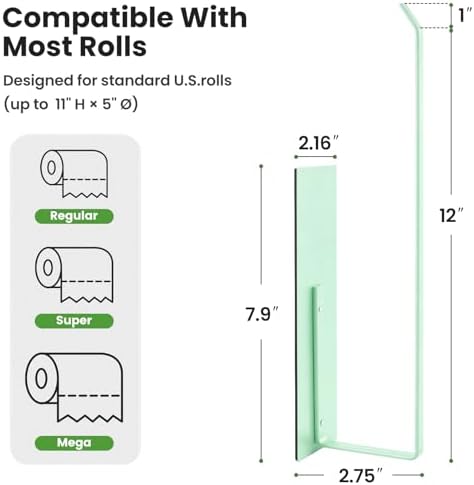 Paper Towel Holder, Magnetic Paper Towel Holder - Image 3