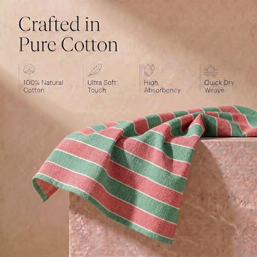 Urban Villa Kitchen Towel Cotton Dish Towels 20”x30” Christmas - Image 4