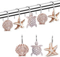Decorative Shower Curtain Hooks by GIFZAA