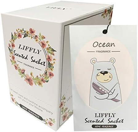 14 Packs Ocean Scented Sachets Bag by LIFFLY