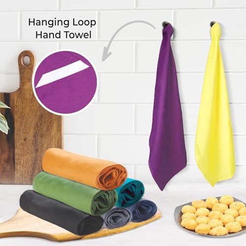 Urban Villa Kitchen Towels Cotton Dish Towels 20”x30” Multi - Image 4