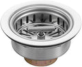 KONE 3-1/2 Inch Kitchen Sink Drain Strainer Assembly Made by All Stainless Steel by KONE