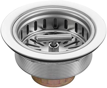 KONE 3-1/2 Inch Kitchen Sink Drain Strainer Assembly Made by All Stainless Steel by KONE