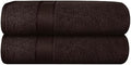 GLAMBURG 700 GSM Premium 2-Pack Oversized Extra Large Bath Sheet Set by GLAMBURG