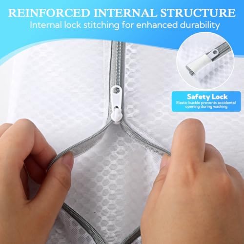 18 Pack Durable Mesh Laundry Bags - Image 4