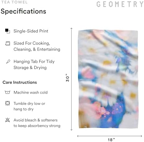 GEOMETRY Spring Kitchen Towels - Image 6