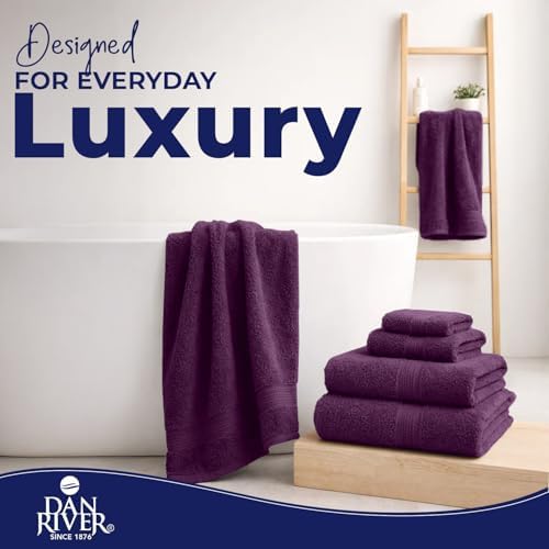 DAN RIVER 8 Piece Luxury Bath Towels - Image 4