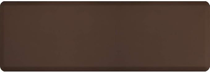 WellnessMats Original Collection Anti-Fatigue Floor Mat, Polyurethane – Ergonomic Support Pad for Home, Kitchen, Garage, Office Standing Desk – Water Resistant - Made in USA