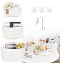Hanging Basket, 3-Tier Woven Wall Basket by Degeyoyo