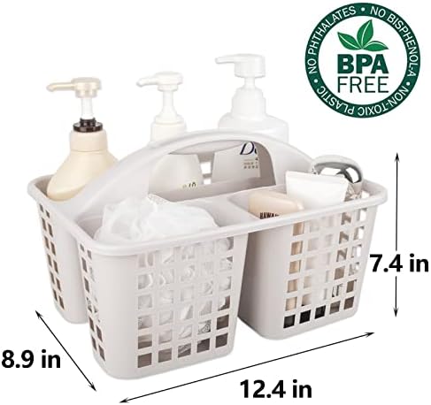 Portable Shower Caddy Basket Plastic Storage Basket - Image 6