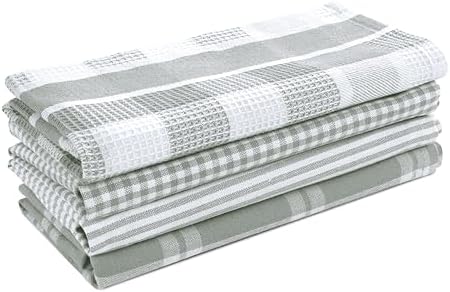 LANE LINEN 100% Cotton Kitchen Dish Cloths, Ultra Soft Absorbent Quick Drying - Image 2