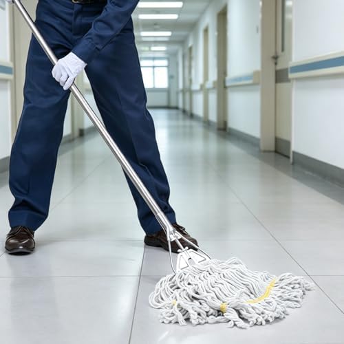 KeFanta 2 Pack Heavy Duty Mop Head Replacement, Commercial Industrial Heads | - Image 7