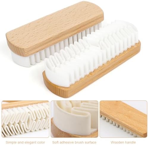 4pcs Suede Shoe Brush, Rubber Shoe Brush Kit - Image 6