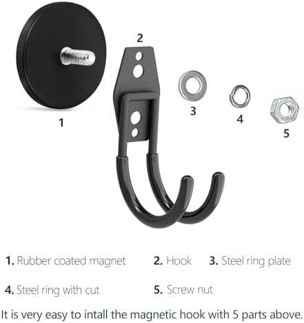 Heavy Duty Magnetic Hooks - Image 4
