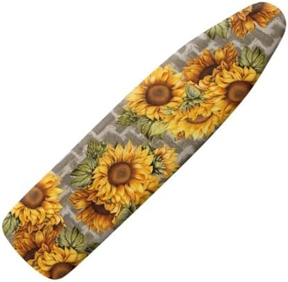 Sunflower Ironing Board Cover and Pad 15x54 Iron Board Protective Guard by Tongluoye