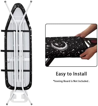 Flashideas Gothic Sun Moon Ironing Board Cover - Image 5