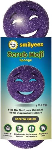 The Original Scrub Moji Scrubbing Sponge by Smilyeez by Smilyeez
